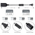 8.2Ft E26/E27 Bulb 2 Pack Plug in Light Socket - Pendant Hanging Lantern Cord - Lamp Cord with Switch Light Extension