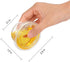 EDI Clear Disposable Plastic Portion Cups with Leakproof Lids, 50 Sets, 3.25 OZ, BPA Free, Recyclable Souffle Cups