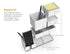 Bostitch Office Konnect Desk Organizer Accessory Tray & Storage Cup Bundle, Stacks for Desktop Storage (White)