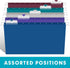 RAZCC 60 Pack Hanging File Folders, Legal Size Reinforced for Bulky Files with Adjustable Tabs