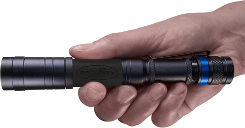 2.0 300 Police Security Sleuth Rechargeable Flashlight Lumen LED Compact Tactical Handheld Light with Durable Grip