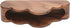 Pandapark Business Card Holder for Desk, Cloud Formation Wood Display Holder, 1PCS (Walnut Cloud)
