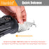 3 Pcs Oscillating Saw Blades, Multi Tool Hook Knife Blades for Cutting Roofing Shingles, PVC, Carpet