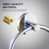 KBA1406) KIBI Circular Bathroom Towel Ring Wall-Mounted Hand Towel Holder, Solid Brass Construction, Rust-Resistant