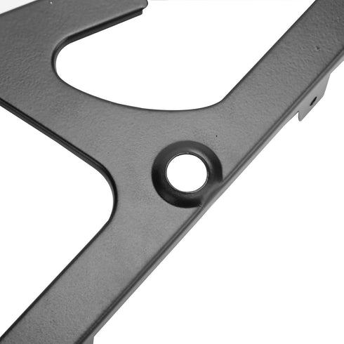 Fesjoy 2 Black Shoes Cabinet Hinge Rustproof Furniture Turning Rack Accessory for Home, Office Cold Rolled Steel Pcs