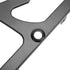 Fesjoy 2 Black Shoes Cabinet Hinge Rustproof Furniture Turning Rack Accessory for Home, Office Cold Rolled Steel Pcs