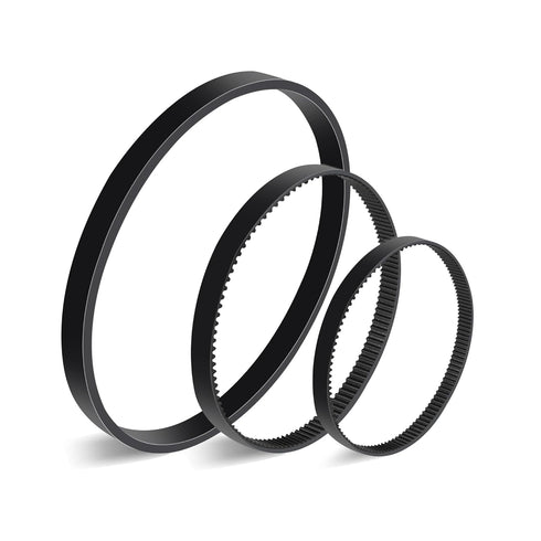 Vacuum Belt Set for Bissell ProHeat 2X Revolution Pet Pro Carpet Cleaner, Fits Models 1986, 1964, 2007, 2007P Series,