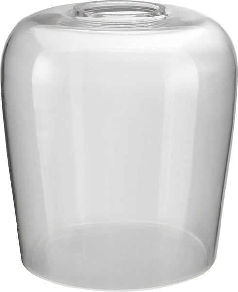 Aspen Creative 23531-60-1, Clear Glass Shade for Lighting Fixture/Vanity Light/Wall Light, Size: 5" D