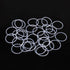 X AUTOHAUX Silicone O-Rings, 18mm OD 16mm ID VMQ Seal Gasket for Compressor Valves, Pack of 20