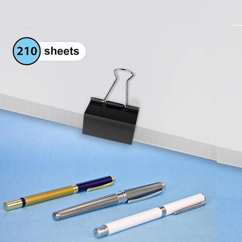 Extra Large Binder Clips, 2 Inch for Office (40 Pcs)
