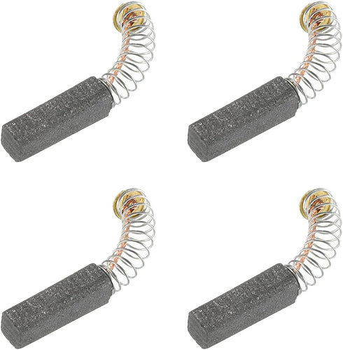 PATIKIL Carbon Brushes 0.6x0.2x0.2 Inch for Electric Motors, 4 Pack, Power Tool Angle Grinder Table Saw Repair