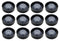 4340AX12 38mm Poly Seal Screw Caps, Fits Most 1/2 & 1 Gallon Jugs, Bag of 12