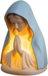 Generic Virgin Mary LED Devotional Table Lamp,Virgin Mary Prayer Night Light,Elegant Religious Statue
