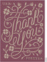 United States Postal Service 2020 20) Thank You (Sheet of First-Class Mail Forever Postage Stamps