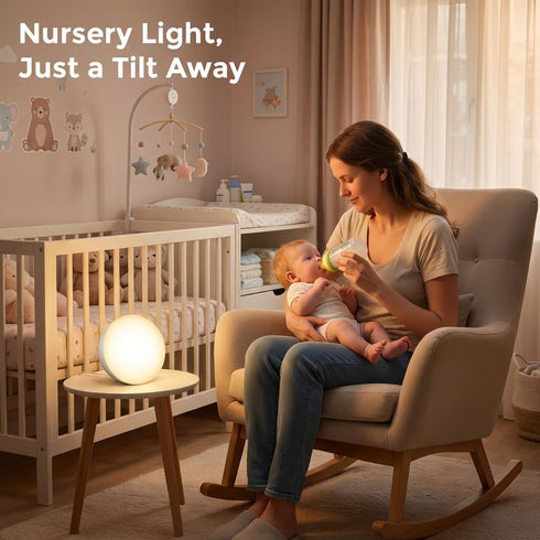 2700K 2200mAh SEENSINY Gravity Sensor Cordless Table Lamp - Warm Light Rechargeable Battery Operated, Portable Mini