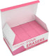 Pink Erasers – Square Rubber Erasers for Kids, 60 Count, Bulk for School Supplies, Art, and Office Use