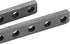 Mending Plates 2Pcs in 1 Bag: Threaded Plate, 5 Holes High Accuracy Rustproof M4 Thread for Robotics Field