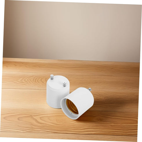 LIFKOME 2pcs Bulb Light Adapter Socket Converter Secure Lighting for Chandeliers Table Lamps Wall Sconces Upgrade Your