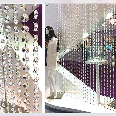 DERA 100pcs 20mm 304 (20mm, round stainless steel ring for Chandelier, Curtain,Suncatchers, Crystal Garland,Necklaces