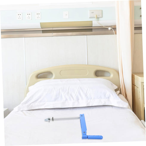 SOPOTUTU Patient Bed Height Adjustment Hand Crank Handle Sturdy Abs Aluminum Alloy Construction