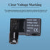 Fielect DC 24V Pneumatic Solenoid Valve Coil Electric Air Valve Replacement Parts, Plug Connector