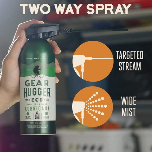 (11 oz, Pack 1), Gear Hugger Multipurpose Lubricant - Eco-Friendly of Rust Remover - Garage Door Lubricant Spray, Door