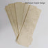 Sheet,1.5" x5.5",50 1/60" Unfinished Exotic Fingerboard Wood Veneer Pieces Without Paper Thickness,Ideal