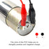 QTEATAK 3 Pairs of Alligator Clips with Wires, Test Cable Red-Black Wire Adhesive Design, 100cm/39.4 inches Long