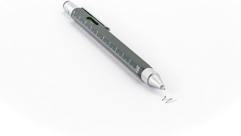 Troika Construction Ballpoint Pen, Metallic Anthracite