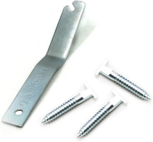 T-Screw 25 Pack with T Screw Wrench, T-Head Security Screw for Picture Frame Locking Hardware