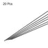 MECCANIXITY 20 Pack Carbon Fiber Rod, 1mm x 150mm for RC Plane DIY Tool, Quadcopter Arm