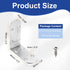 4pcs 3.3" 3.3" 1.5" 90 32 HARFINGTON L-Shaped Corner Bracket x x Stainless Steel Degree Angle Brace Joint Right Corner