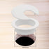 Desk Grommet 2 Inch, Plastic Wire Organizers, 5 Computer Cable Hole Cover Plugs