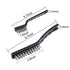 Wire Brush Set Scratch Brush Set for Cleaning Welding Slag Rust Dust Curved Handle Stainless Steel Brass 10-Pack