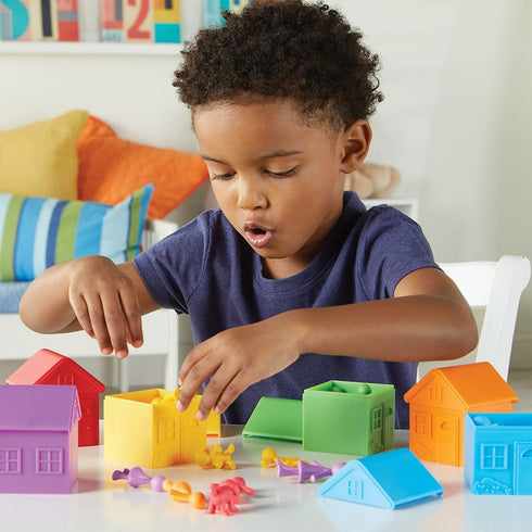 Counting Learning Resources All About Me Sorting Neighborhood - Montessori Preschool Activities, Social Emotional