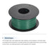 MECCANIXITY 26AWG Wire, 26 Gauge Stranded PVC Hookup Wire 30M/100ft Green, UL1007 Spool Tinned Copper