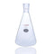 Laboy Glass 500mL Erlenmeyer Flask with 24/40 Standard Taper Joint for Organic Chemistry