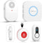 CallToU Caregiver Pager Wireless Call Button for Hard of Hearing, 500FT Vibration Alert System for Home Monitoring