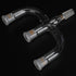 XCD Borosilicate Glass 4-Way Claisen Adapter with 14/20 Joints for Laboratory Distillation