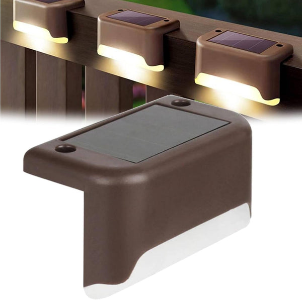 Generic Outdoor Solar Deck Lights Waterproof LED Solar Lights for Outdoor Step Fence