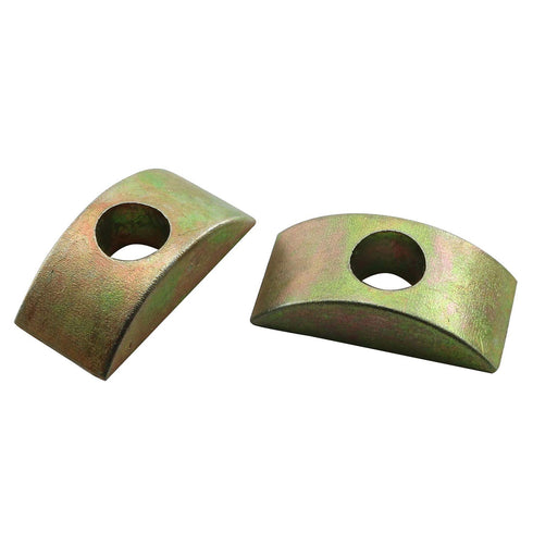 12pcs 30mm M8 Half Moon Nuts, Washer Spacer Furniture Hardware Accessories for Furniture Connect