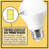 A19 LED Bug Light - Replaces 100W - Yellow Spectrum E26 Medium Outdoor Bulb for Porch Patio & Deck - Upgrade Your Old Painted Incandescent Bug Bulbs to Amber Glow 2-Pack by Un-Edison