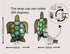 Colorful Glass Turtle Night Lamp for Bedroom - DUONAYU