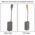 Carbon Brush, 20PCS 100 5 * 8 * 16mm Replaceable Motor Brushes for Generic Electric Power Tools