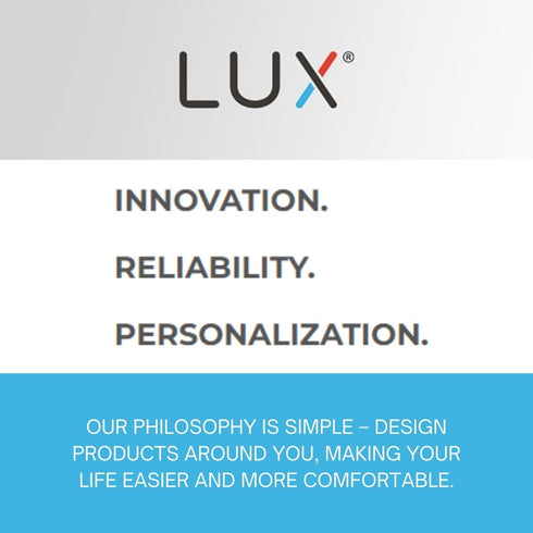 Lux Pro P111 Non-Programmable Thermostat; 1 Heat, 1 Cool; Batteries Included