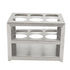 Metal Test Tube Rack, 304 Stainless Steel Holder, Sturdy Structure for Diameter 30mm Tubes