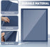 Teling 24 Pcs Plastic Folders with Clear Pocket and Business Card Holder, Heavy Duty Letter Size Paper Folders