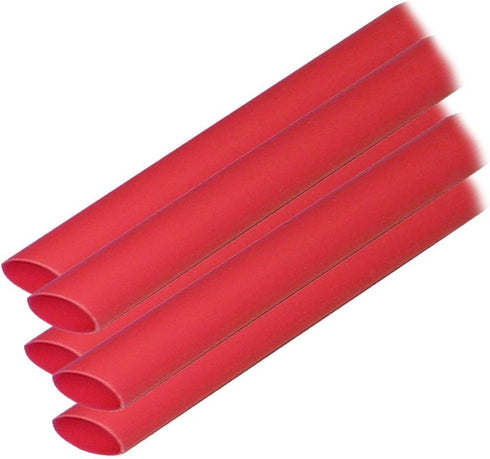Ancor 304606 Marine Grade Electrical Adhesive Lined Heat Shrink Tubing, 3/8-Inch Diameter, 6-Inches Long, Red
