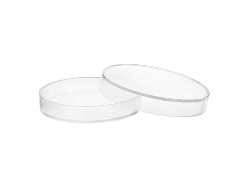 EISCO Plastic Petri Dish with Lid - 2" Diameter, 0.5" Depth - Reusable Translucent Polypropylene