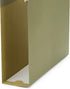 Summit 25 4 Inch 25 Pack Blue Supplies Extra Capacity Hanging File Folders, Reinforced Hang Folders, Heavy Duty